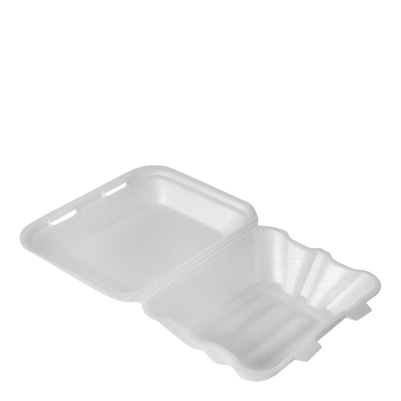 Klöckner Pentaplast Disposable Tableware IP2 White / 192x157x72mm / 220 Infinity IP2 White Chip Box