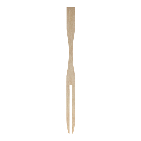 Dispo Biodegradable Cutlery 100mm / 1000 Buffet Forks Biodegradable Wooden Buffet & Sample Forks