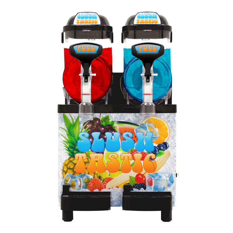 Blue Ice Machines Slush Machine Mi-7.5x2 / 500 Free Drinks Blue Ice Slush Machine Mi-7.5x2 With Massive Starter Pack