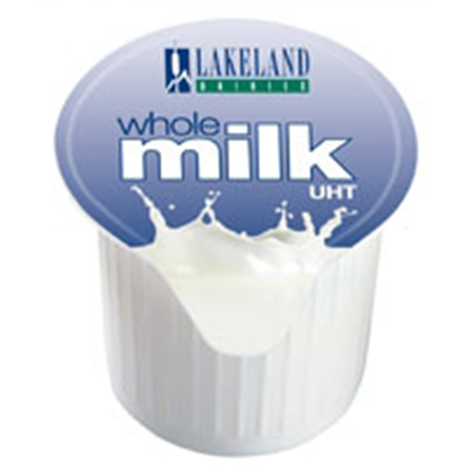 Automatic Retailing Milk Pods 1 x 120 pods Lakeland UHT full-fat LOT-4010