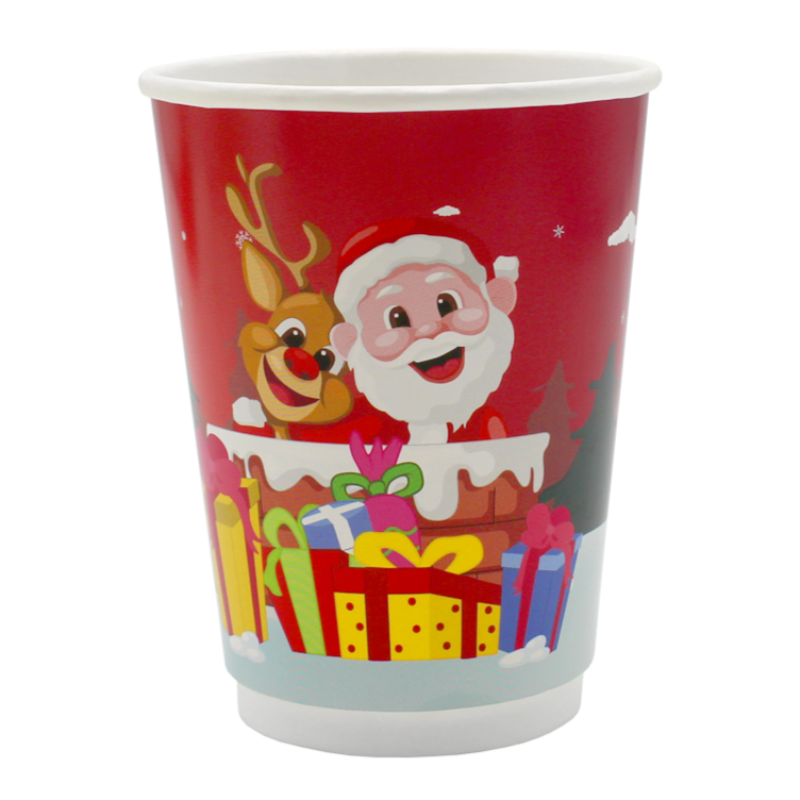 Go Pak Double Wall Christmas Cups