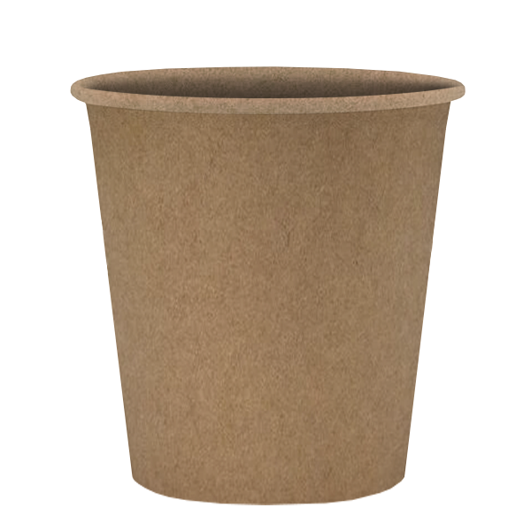 Dispo Soup Containers 26oz / No Lids / 500 Containers Kraft Heavy Duty Containers