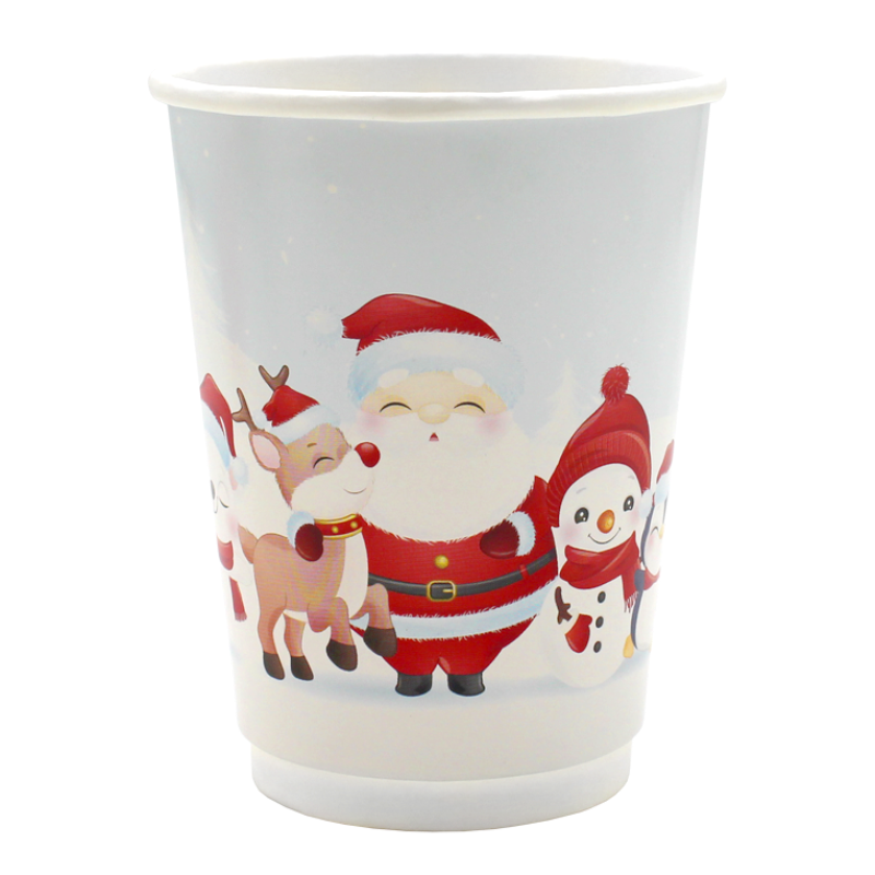 Go Pak Double Wall Christmas Cups