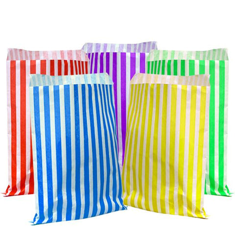 H Pack Packaging Candy Stripe Paper Bags
