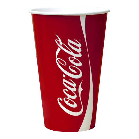 Dispo Cold Cups Coke Paper Cup