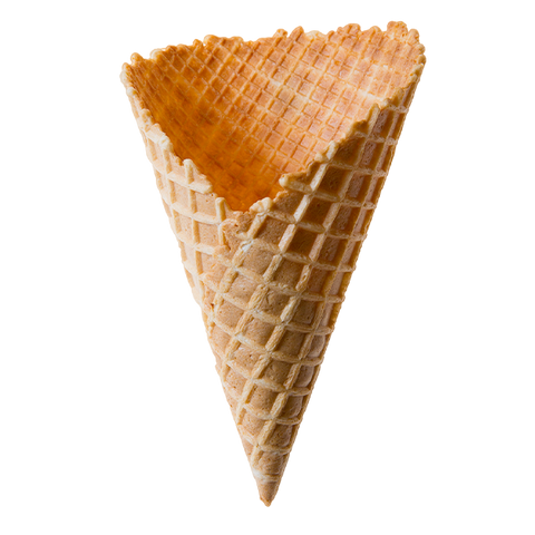 Greco Brothers Ice Cream Cones Diameter 85mm x Height 150mm / 252 Cones Large Waffle Cones