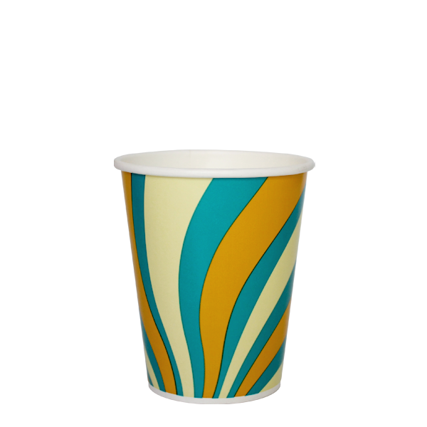 Dispo Cold Cups Groovy Paper Cold Drink Cups