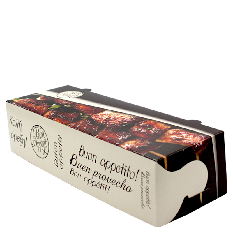 Bon Appetit Design Skewer Box T28 – Paper Cups Direct