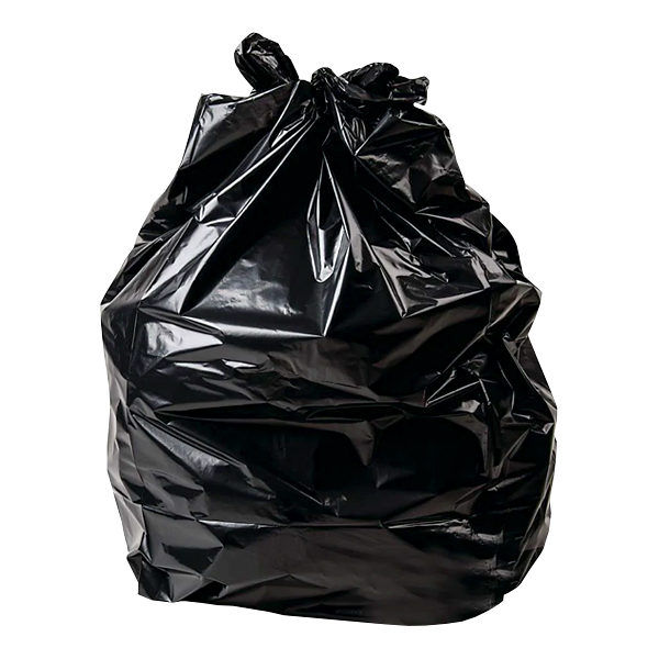 Euro Pack Black Bin Bags 18x29x39