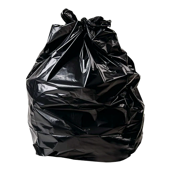 Euro Pack Black Bin Bags 18