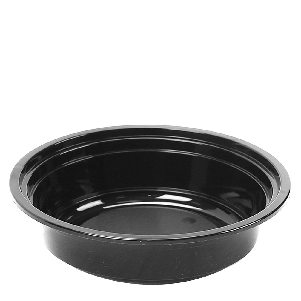 H Pack Container 48oz / 1400ml / Approx. 200 Containers 48oz Black Base Microwavable Round LOT: 1015