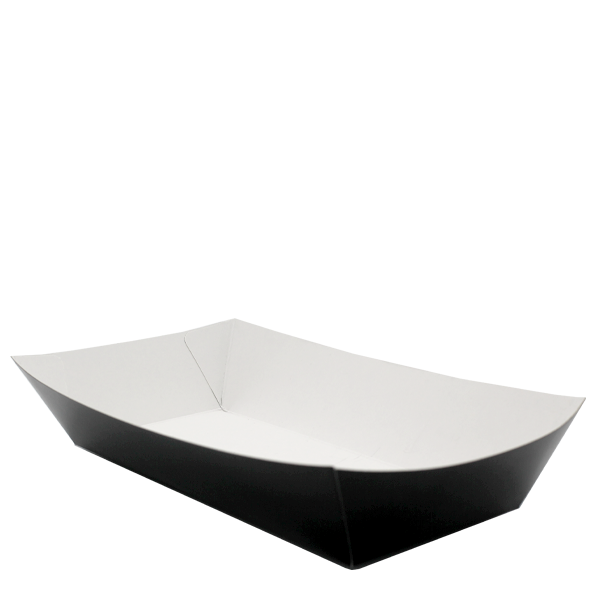 Go Pak Takeaway Box Black Food Trays