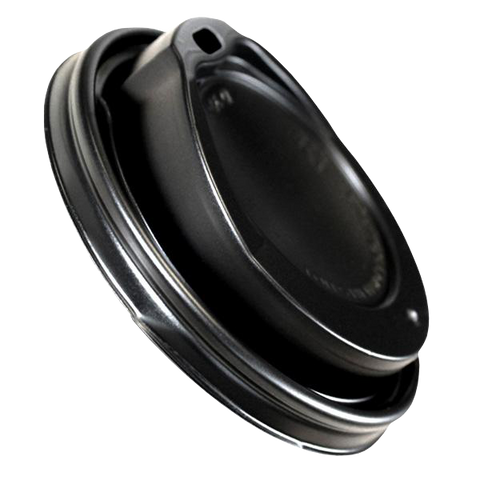Go Pak Sip Thru Plastic Lids Black Sip Thru Lids
