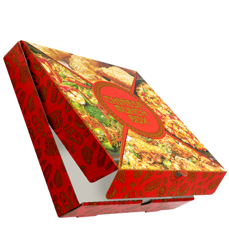 Printed Chinese Munch Boxes – Paper Cups Direct