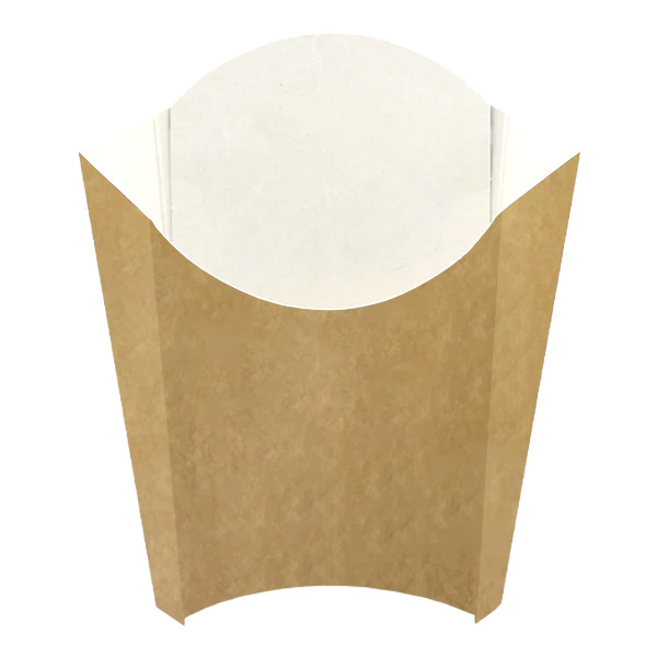 Go Pak Takeaway Box Kraft Chip Scoops