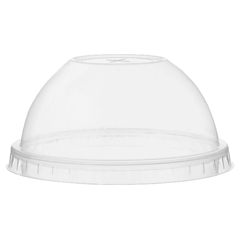 Dispo Domed Lids 9oz to 20oz / Straw Slot X / 1000 Lids Domed PLA Lids