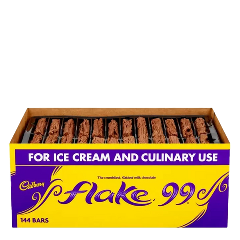 Hancocks Ice Cream Toppings 144 Flakes Cadbury's Chocolate Flakes