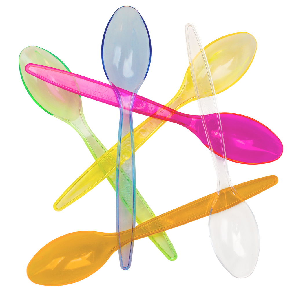 Slushtastic Ice Cream Spoons Fluorescent Ice Cream Spoons