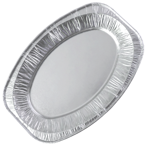 Foil Embossed Oval Platters