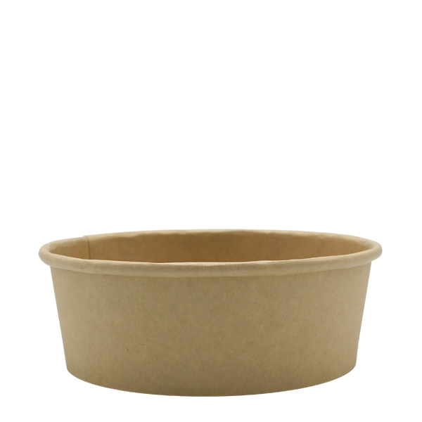 Go Pak Takeaway Box Microwavable Kraft Round Deli Bowls