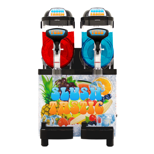 Blue Ice Machines Slush Machine Mi-7.5x2 / 500 Free Drinks Blue Ice Slush Machine Mi-7.5x2 With Massive Starter Pack