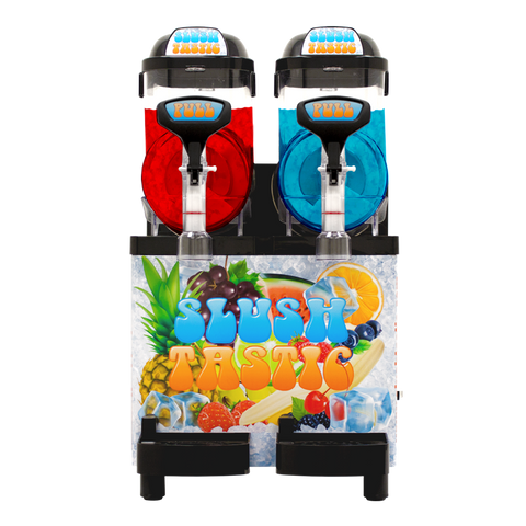 Blue Ice Machines Slush Machine Mi-7.5x2 / 500 Free Drinks Blue Ice Slush Machine Mi-7.5x2 With Massive Starter Pack