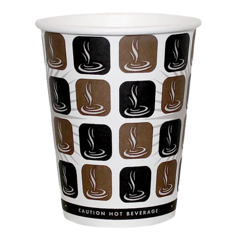 Mocha Hot Single Wall Cups