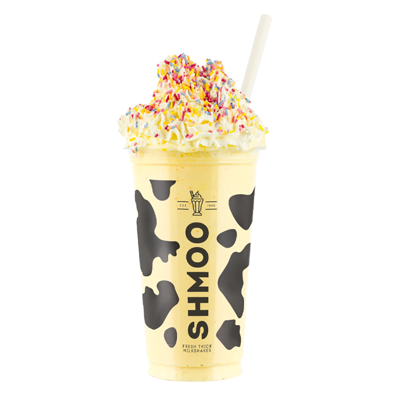 Aimia Foods Shmoo Milkshake Mix Banana / 1.8kg Tub Shmoo Banana Mix 1.8kg