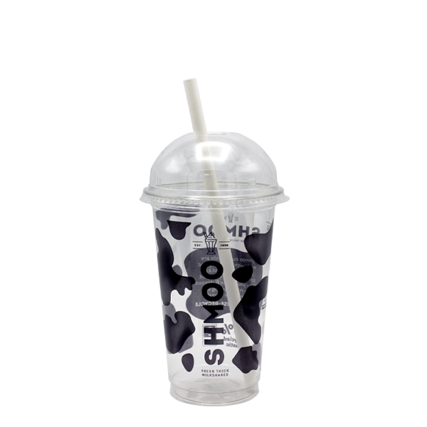Shmoo Official Smoothie Cups with Lids & Straws – Paper Cups Direct