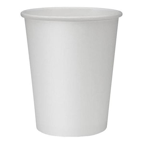H Pack Single Wall Paper Cups 4oz / 1000 Cups 4oz White Single Wall LOT: 213
