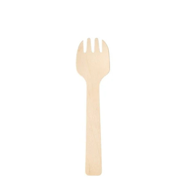 Biodegradable Wooden Sporks LOT: ABC1
