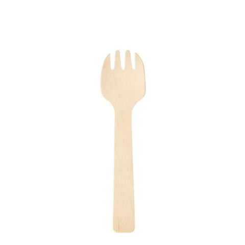 Biodegradable Wooden Sporks LOT: ABC1