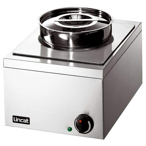 Lincat Table-Top Electric Bains Marie Lynx 400 LRB / 285mm Wide Lincat Lynx 400 Electric 1 Pot Round Bains Marie - Dry Heat