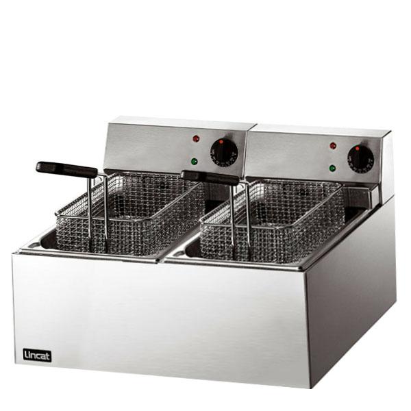 Lincat Table-Top Electric Fryer Lynx 400 LDF2 / 360mm Wide Lincat Lynx 400 Twin Tank Electric 2 Basket 3kW Fryer