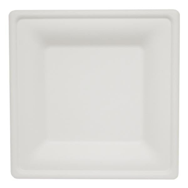 Dispo Disposable Tableware Bagasse Square Plates