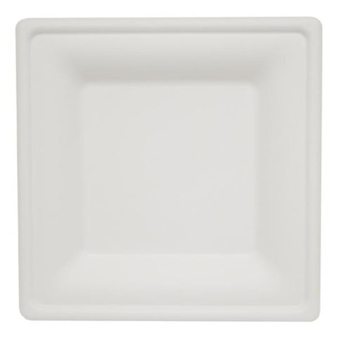 Dispo Disposable Tableware Bagasse Square Plates