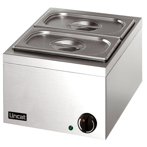 Lincat Table-Top Electric Bains Marie Lynx 400 LBM / 285mm Wide Lincat Lynx 400 Electric 2 Pot Bains Marie - Dry Heat