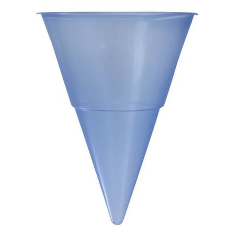 4ACES Water Cones 4oz / 5000 Cones Blue Plastic Cones