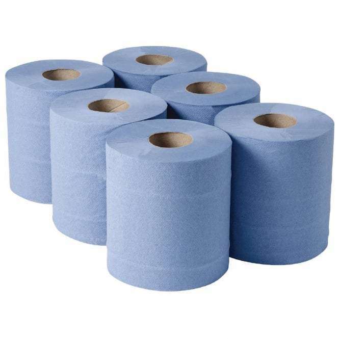 Euro Pack Tissue 2 Ply Blue Roll