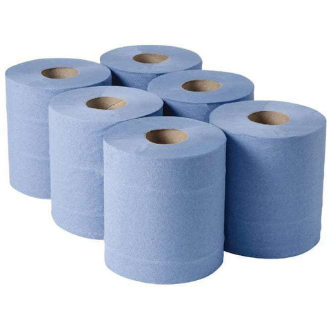 Euro Pack Tissue 2 Ply Blue Roll