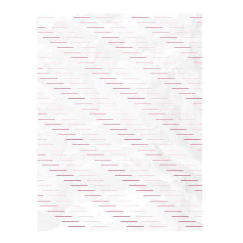 Euro Pack Packaging 250 x 320mm / Red / 2000 Sheets PE Lined Twist Burger Wrap Greaseproof Paper