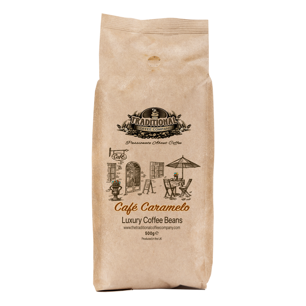 The Traditional Coffee Company Coffee Beans 12 x 500g Café Caramelo Blend