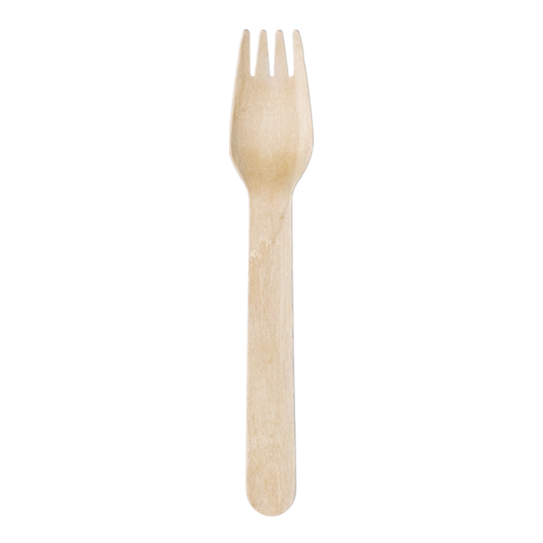 Dispo Biodegradable Cutlery Forks / 1000 Forks Biodegradable Wooden Cutlery