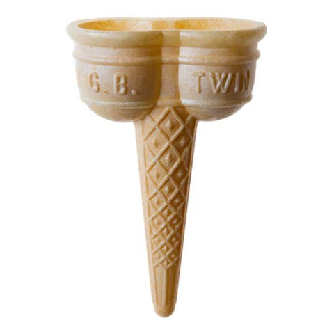 Thortons Lollies Ice Cream Cones 210 Cones GB Twin Wafer Cones