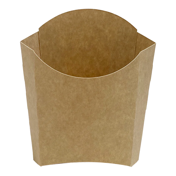 4aces Takeaway Box 131 x 134mm / 1200 Chip Scoops Kraft Chip Scoop