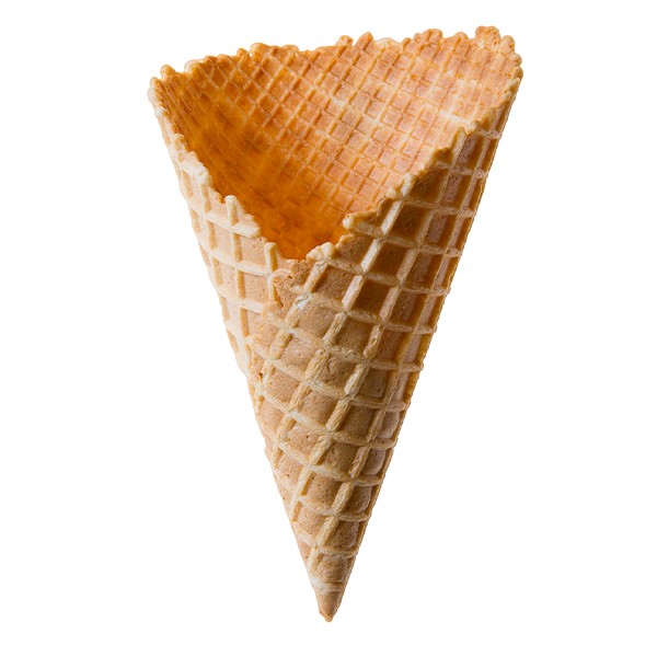 Greco Brothers Ice Cream Cones Diameter 85mm x Height 150mm / 252 Cones Large Waffle Cones