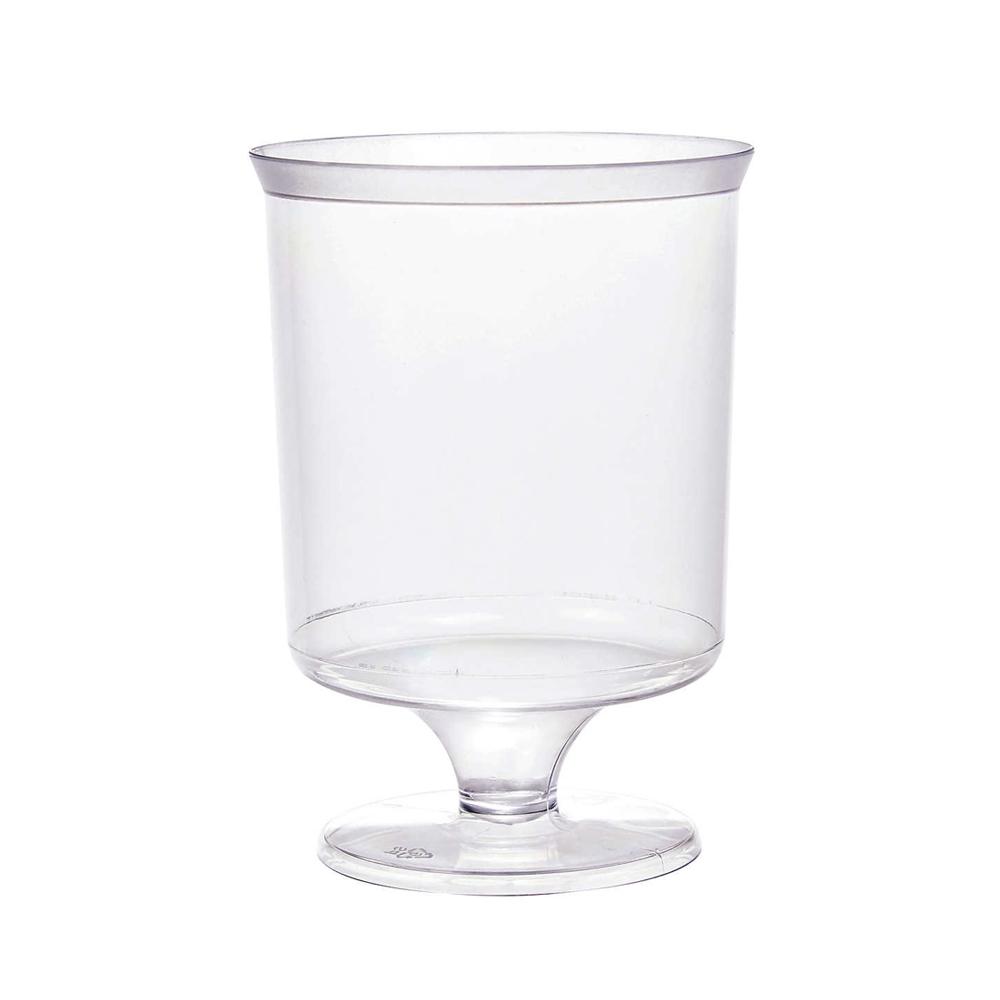 4ACES Plastic Wine Glasses 180ml / 250 CE Plastic Wine Glasses