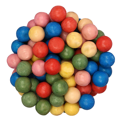 Thortons Lollies Ice Cream Toppings 1 x 2.5kg Bag Screwball Bubblegum Balls