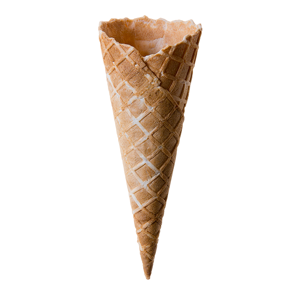 Greco Brothers Ice Cream Cones Diameter 50mm x Height 125mm / 180 Cones Small Waffle Cones
