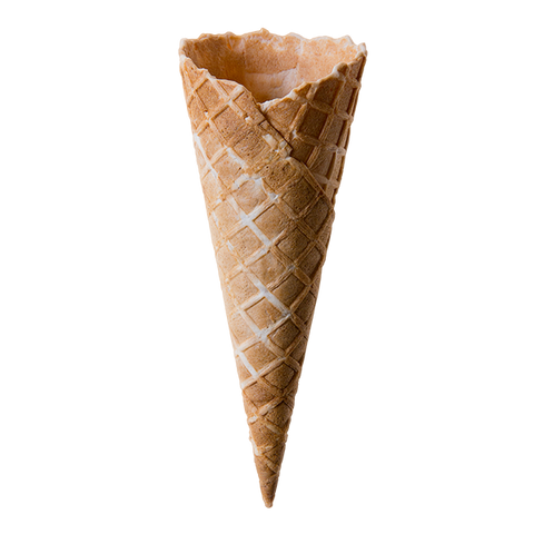 Greco Brothers Ice Cream Cones Diameter 50mm x Height 125mm / 180 Cones Small Waffle Cones